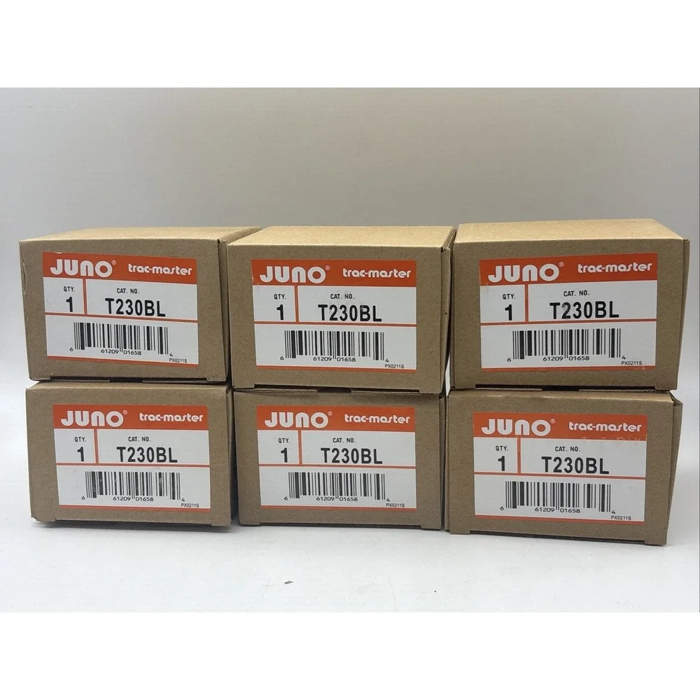 Juno Trac-Master T230BL Lighting -Lot Of 6 New